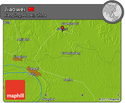 Physical Map of Jiaowei