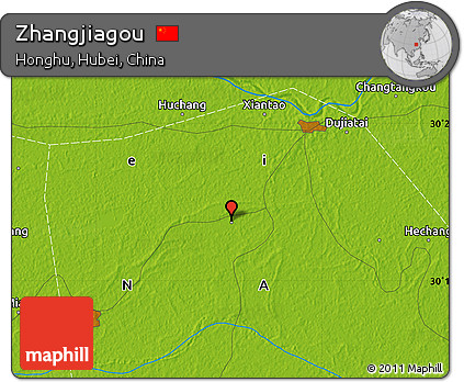 Physical Map of Zhangjiagou