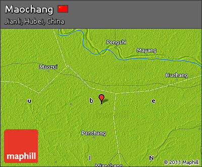 Physical Map of Maochang