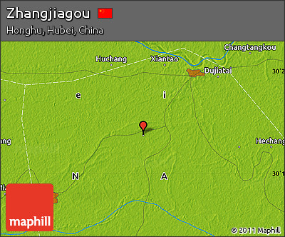 Physical Map of Zhangjiagou
