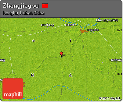 Physical Map of Zhangjiagou
