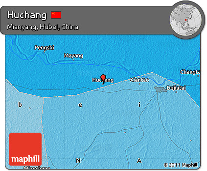 Political Map of Huchang