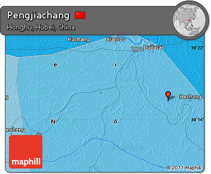 Political Map of Pengjiachang