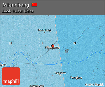 Political Map of Miancheng