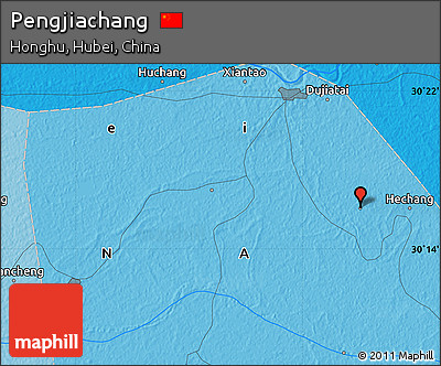 Political Map of Pengjiachang