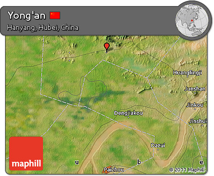 Satellite Map of Yong'an
