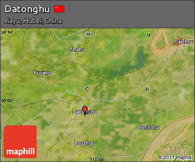 Satellite Map of Datonghu
