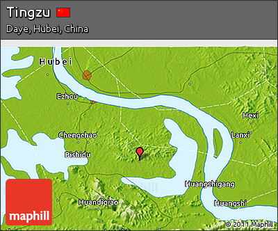 Physical 3D Map of Tingzu