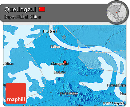Political 3D Map of Quelingzui