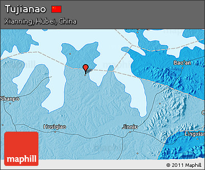 Political 3D Map of Tujianao