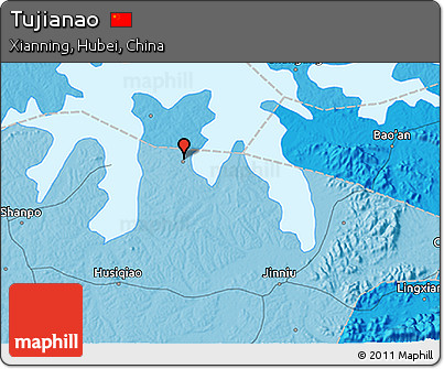 Political 3D Map of Tujianao