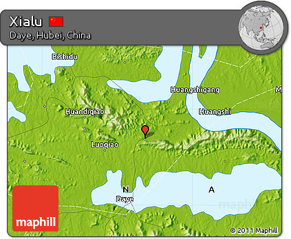 Physical Map of Xialu