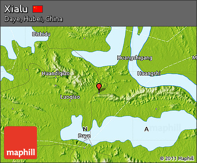 Physical Map of Xialu