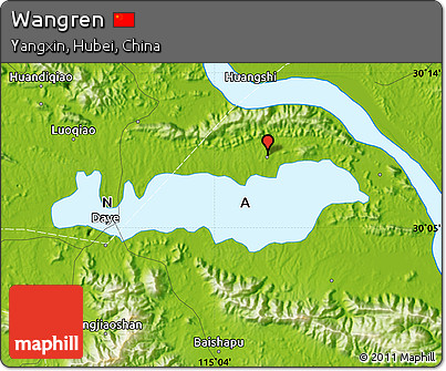 Physical Map of Wangren