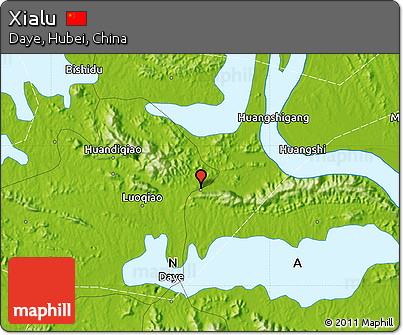 Physical Map of Xialu