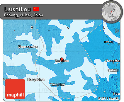 Political Map of Liushikou