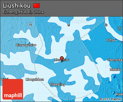 Political Map of Liushikou