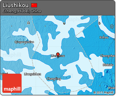Political Map of Liushikou