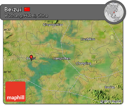 Satellite Map of Beizui