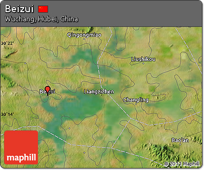 Satellite Map of Beizui