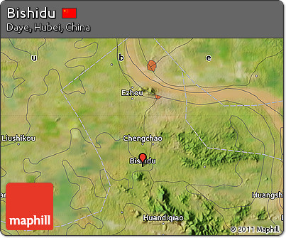 Satellite Map of Bishidu