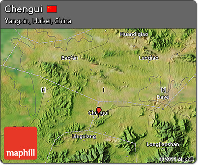 Satellite Map of Chengui