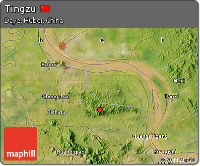 Satellite Map of Tingzu
