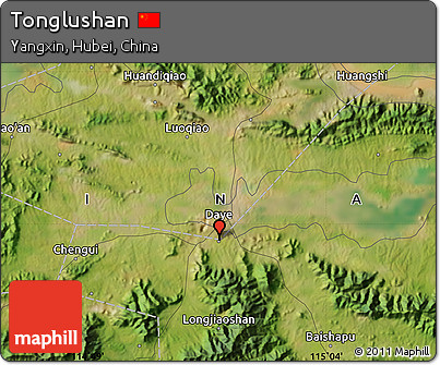 Satellite Map of Tonglushan