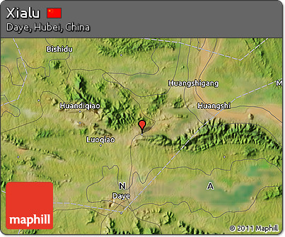 Satellite Map of Xialu