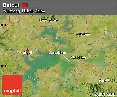 Satellite Map of Beizui