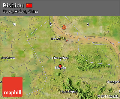 Satellite Map of Bishidu
