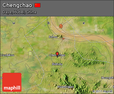 Satellite Map of Chengchao