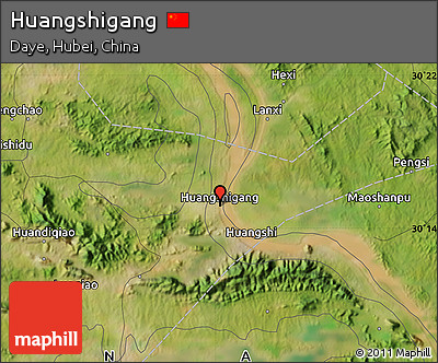 Satellite Map of Huangshigang