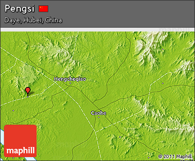 Physical 3D Map of Pengsi