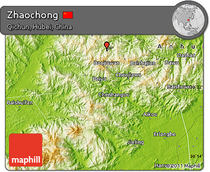 Physical Map of Zhaochong