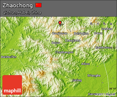 Physical Map of Zhaochong