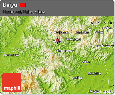 Physical Map of Beiyu