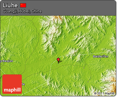 Physical Map of Liuhe