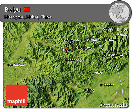 Satellite Map of Beiyu