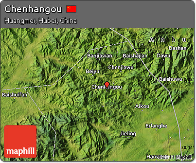 Satellite Map of Chenhangou