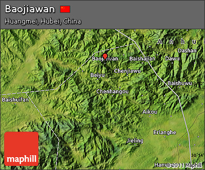Satellite Map of Baojiawan