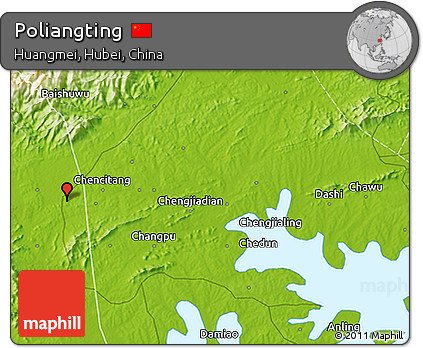 Physical 3D Map of Poliangting