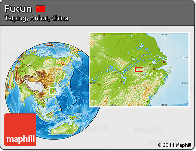 Physical Location Map of Fucun