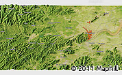 Satellite 3D Map of Hangzhou