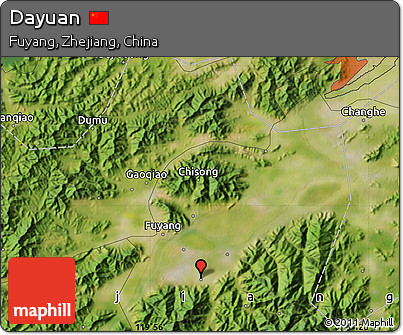 Satellite Map of Dayuan