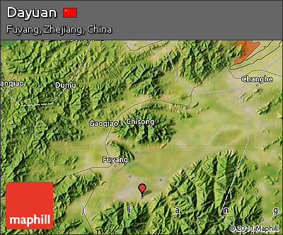 Satellite Map of Dayuan