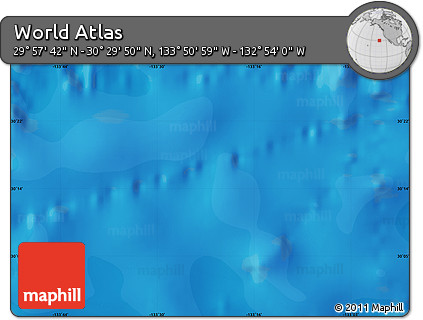 Political Map of the Area around 30° 13' 46" N, 133° 22' 30" W