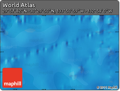 Political Map of the Area around 30° 13' 46" N, 133° 22' 30" W