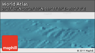 Satellite Panoramic Map of the Area around 30° 13' 46" N, 149° 40' 30" E