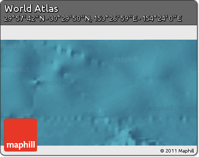 Satellite 3D Map of the Area around 30° 13' 46" N, 153° 55' 30" E